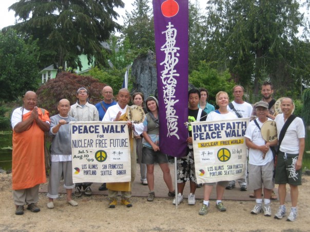 PeaceWalker at Thiền Viện Nhẫn Hòa, Olympia, WA